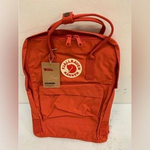 Fjallraven Kanken Rowan Red Backpack Bag